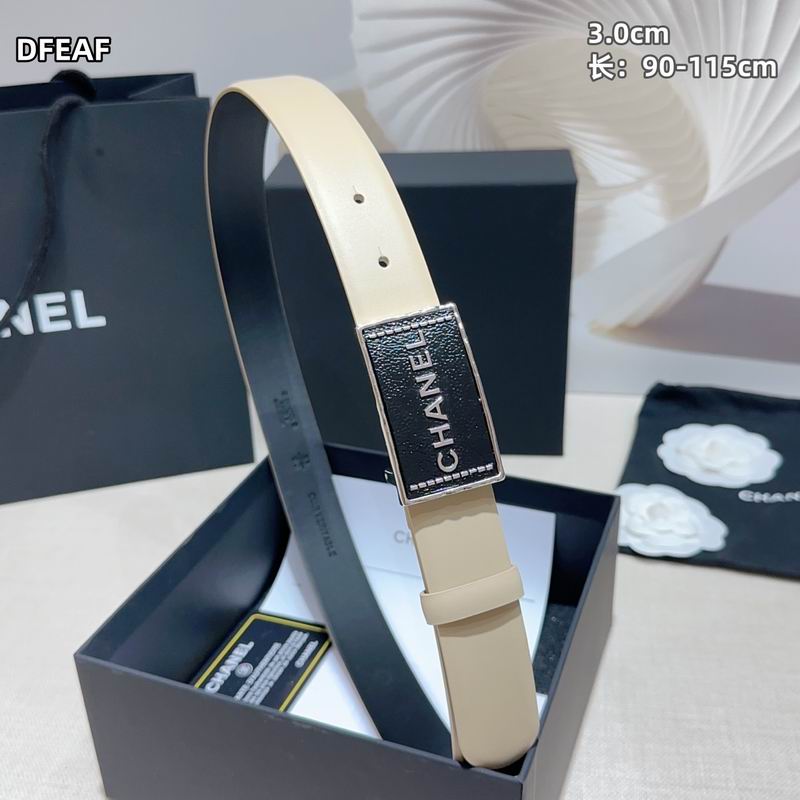 Chanel belt 30mmX90-115cm 8L05